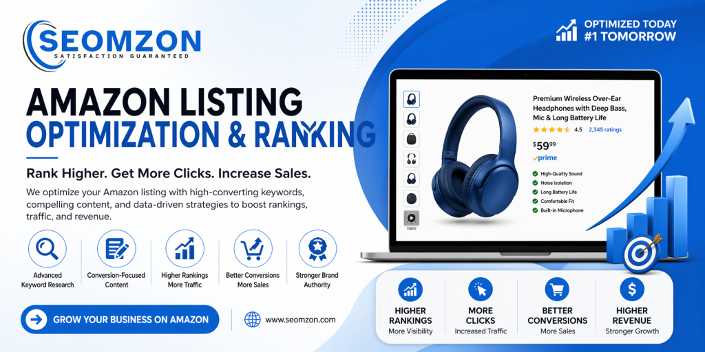 Amazon Listing Optimization & Ranking