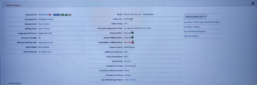 Amazon Store Annotation Report